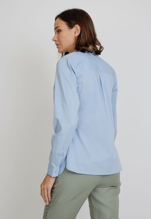 Blusa De Mujer Croma Celeste