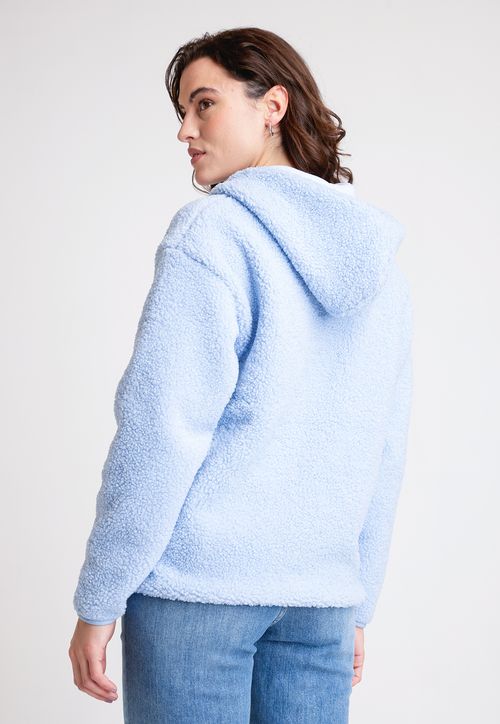 Polerón De Mujer Modelo Sarai Color Celeste