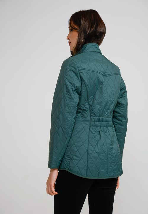 Parka Ligera Mujer Nylon Verde