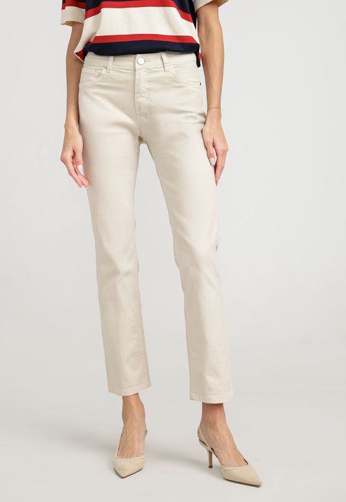 Pantalón Mujer Petra Algodón Peruano Beige