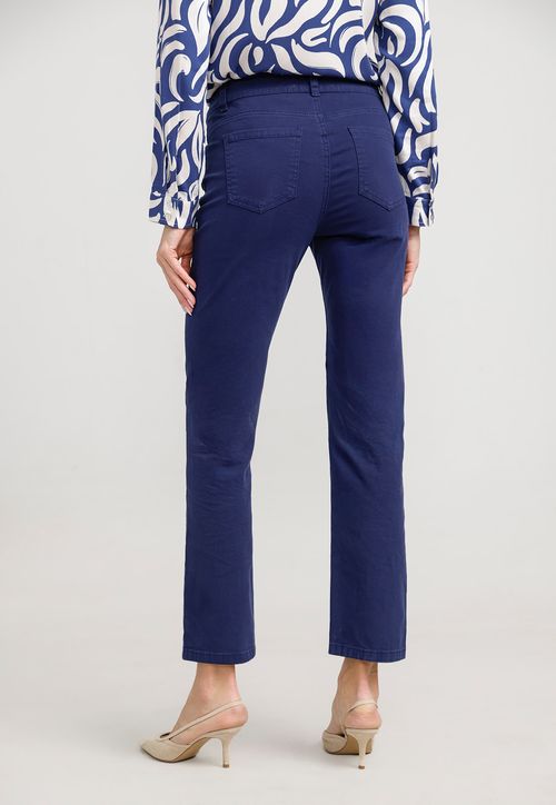 Pantalón Mujer Petra Algodón Peruano Navy