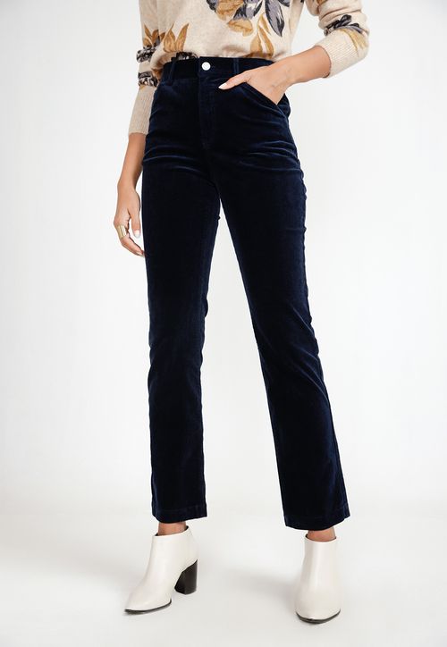Pantalón Cotelé Mujer Nora Marino