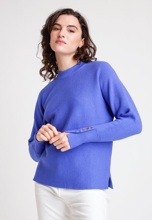 Tejido De Mujer Modelo Hanae Color Celeste