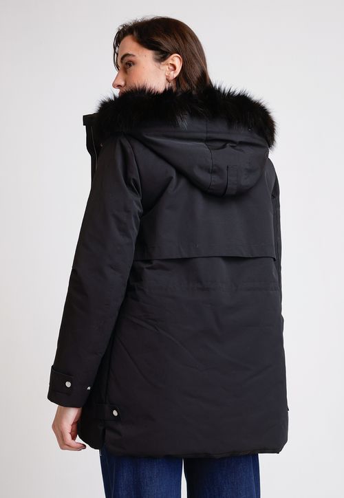 Parka De Mujer Modelo Belisa Color Negro