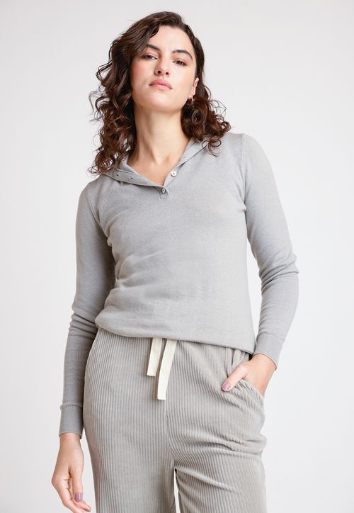 Tejido De Mujer Modelo Liv Color Verde Nilo