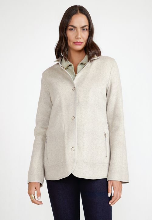 Chaquetón Mujer Marlee Beige