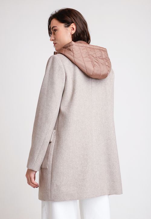 Chaquetón De Mujer Modelo Joss Color Beige