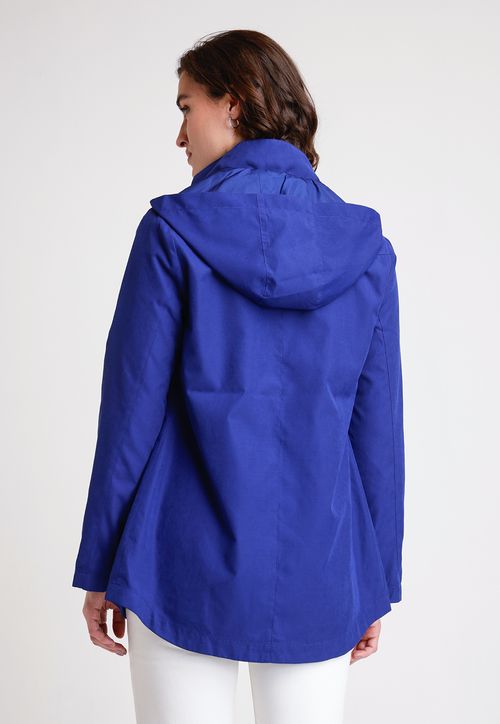 Impermeable De Mujer Modelo Bao Color Azul