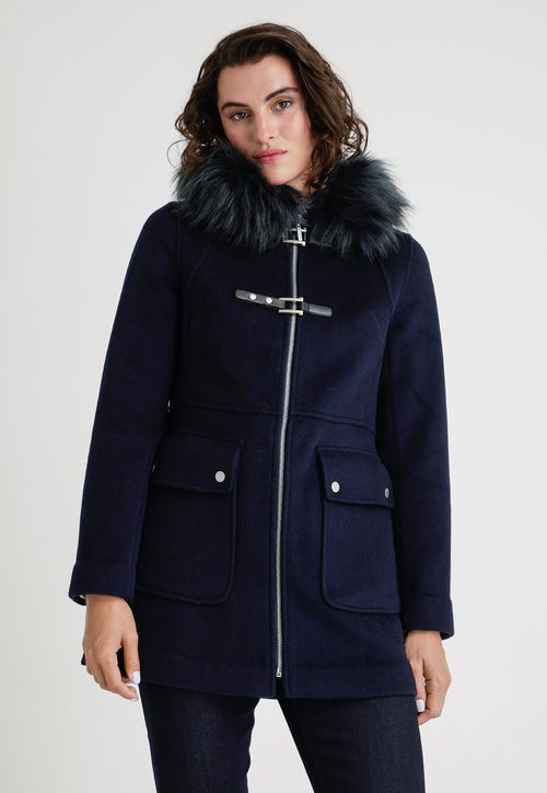 Chaquetón De Mujer Modelo Francis Color Marino