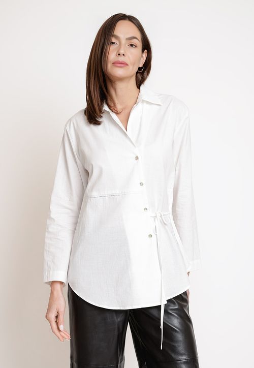 Blusa De Mujer Modelo Aris Color Crudo