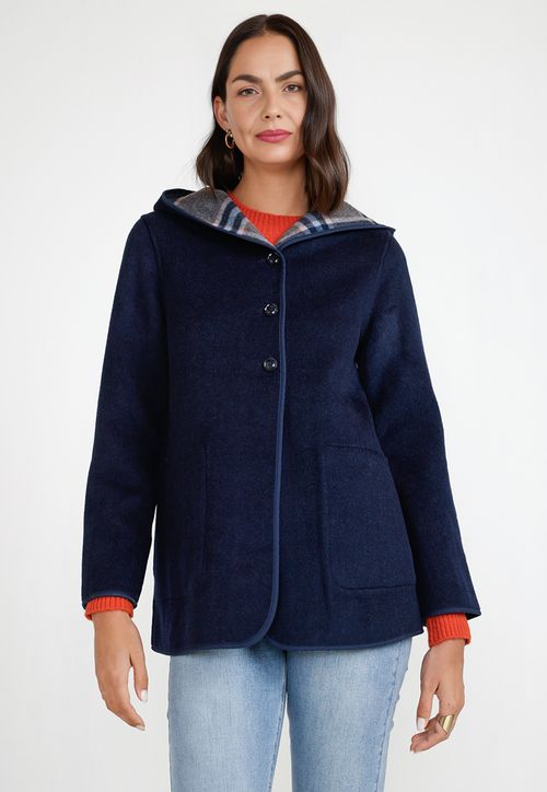 Chaquetón Mujer Anele Azul