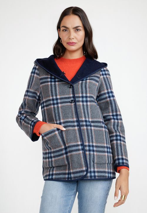 Chaquetón Mujer Anele Azul