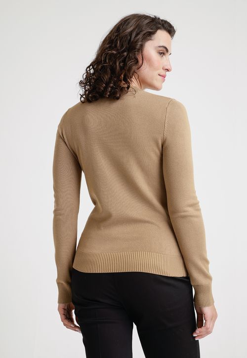 Tejido De Mujer Modelo Aroa Color Beige