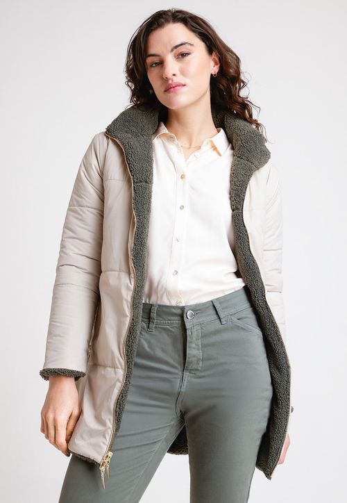 Parka Reversible De Mujer Ariel Color Salvia