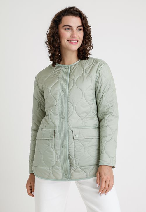 Parka De Mujer Modelo Runa Color Verde Claro
