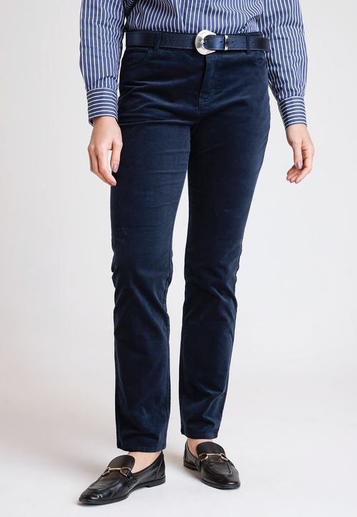 Pantalón De Mujer Modelo Essam Color Marino