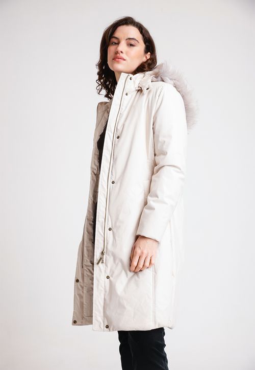 Parka De Mujer Modelo Assam Color Beige