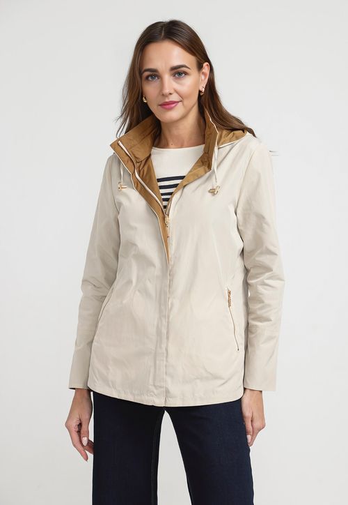Chaqueta Mujer Eva Reversible Beige