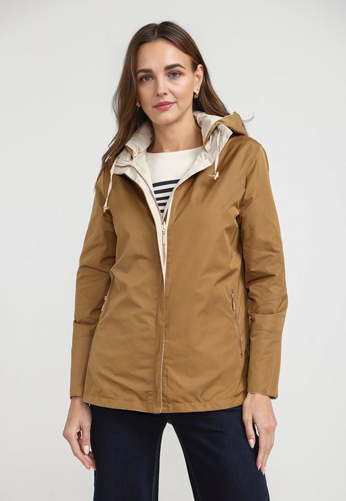 Chaqueta Mujer Eva Reversible Beige