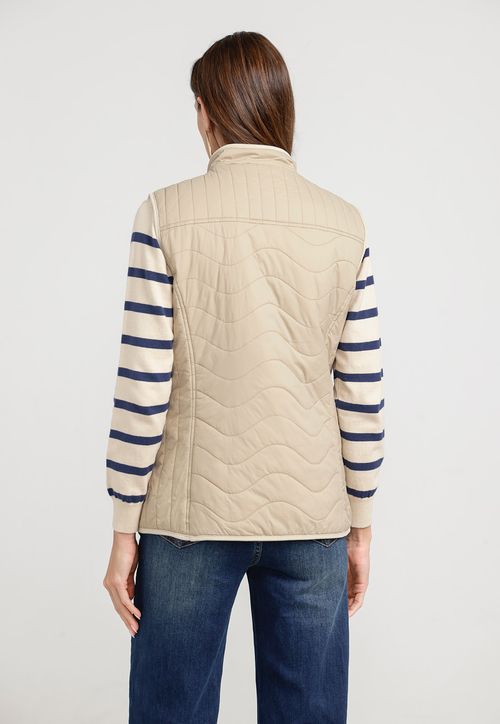 Parka Sin Mangas Baset Mujer Beige