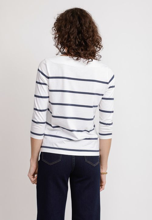 Polera Mujer Astrid Algodón Peruano Blanco