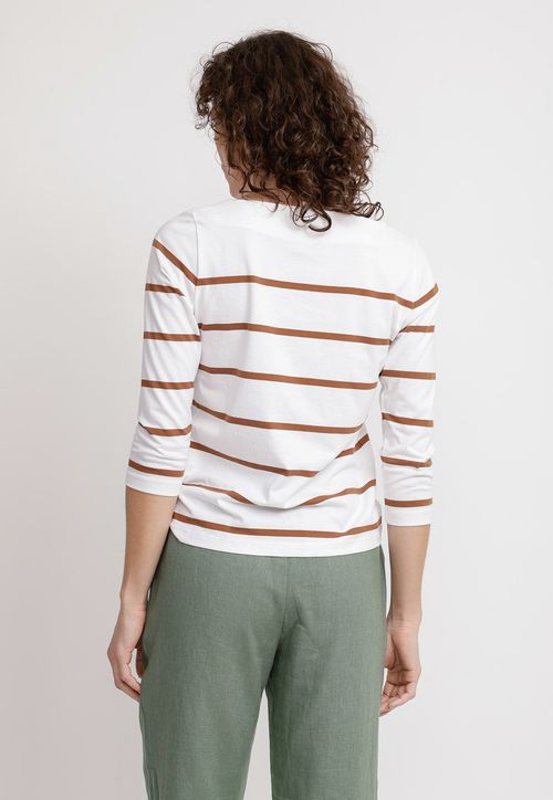 Polera Mujer Astrid Algodón Peruano Camel