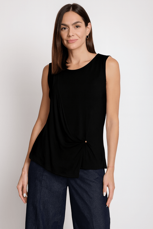 Polera De Mujer Modelo Rebecca Color Negro