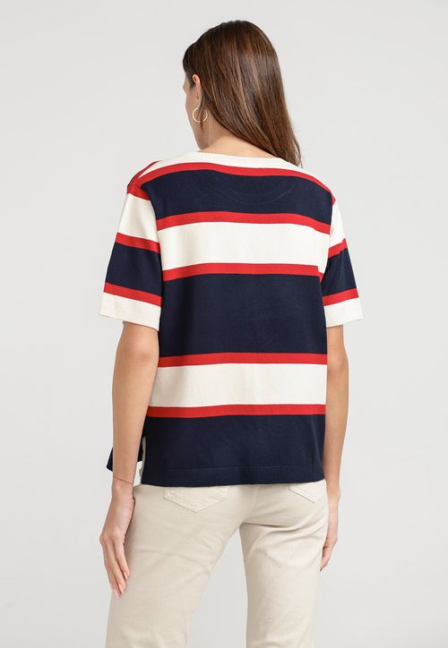 Polera Mujer Cala Viscosa Tomate