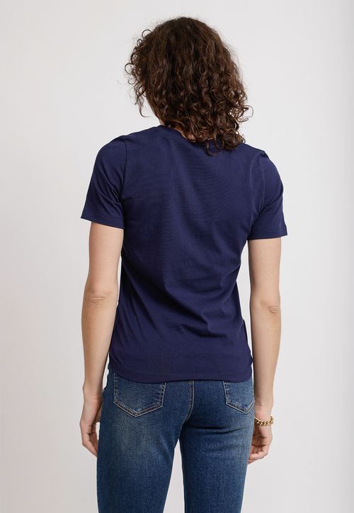 Polera Mujer Altea Algodón Peruano Navy