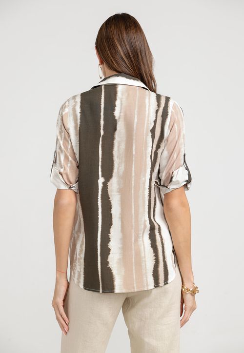 Blusa Mujer Segovia Viscosa Safari