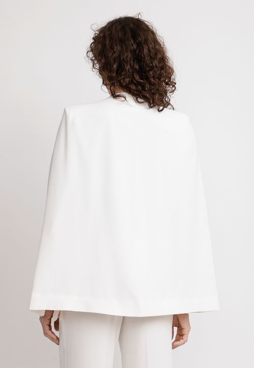 Blazer Mujer Verbena Viscosa Crema