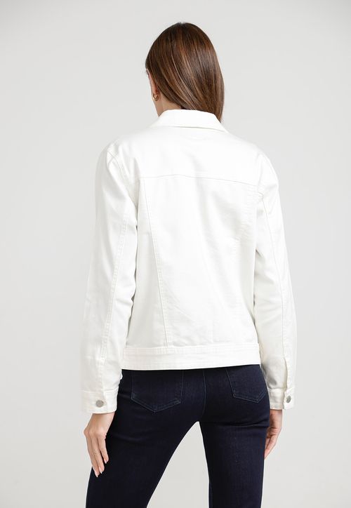 Chaqueta Mujer Cromita Algodón Blanco