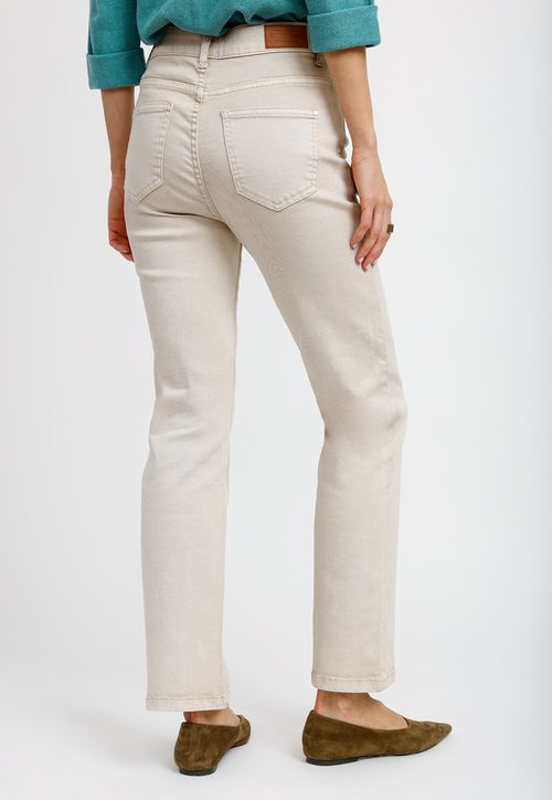 Jeans Recto Crudo Charlot26 Mujer