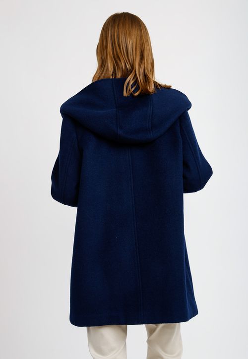Chaquetón Lana Navy Moana Mujer