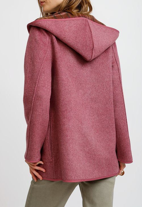 Chaquetón Reversible Malva Anele Mujer